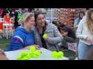 Séance de dédicaces pour Kim Clijsters au tournoi WTA de Monterrey au Mexique