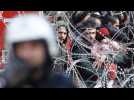 Crise des Migrants : la Grèce en alerte sur l'île de Lesbos, le chaos règne à la frontière greco-turque