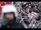 Crise des Migrants : la Grèce en alerte sur l'île de Lesbos, le chaos règne à la frontière