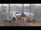 Déraillement d'un train TGV Strasbourg-Paris : une vingtaine de blessés dont un grave