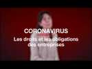 Coronavirus : les droits et les obligations des entreprises