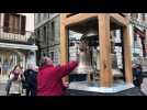 L'Horloge de Chambéry récupère son clocheton