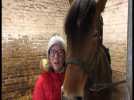 Aurélie Montulet, 31 ans, monitrice d'équitation à Itancourt, sera au Salon de l'agriculture