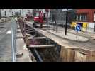 Lille: travaux de chauffage urbain à Fives