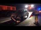 À Wizernes, un conducteur perd le contrôle de son véhicule et percute une voiture en stationnement