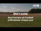 En Bretagne, l'équivalent de neuf terrains de football artificialisés chaque jour.