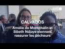 Après le Brexit, Amélie de Montchalin et Sibeth Ndiaye viennent rassurer les pêcheurs dans le Calvados