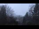 Il neige à Uccle