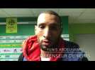 Football. Réaction de Yunis Abdelhamid après Saint-Etienne - Reims (1-1)
