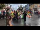 Carnaval de Granville : défilé de la cavalcade satirique