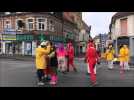 Barbouillage des vitrines et carnaval à Saint-Pol-sur-Ternoise