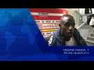 Football. Interview de Hassane Kamara après Monaco - Reims (1-1)