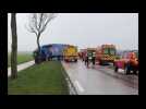 Accident sur la D619 à Payns