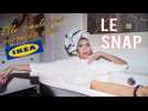 Le SNAP #1 : elle simule ses vacances chez Ikea