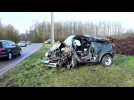 Grave accident frontal à Franc Warêt ( Namur )