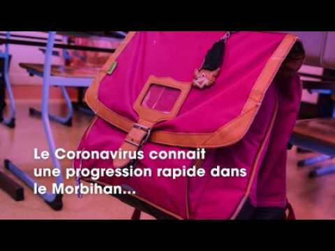 VIDEO : Coronavirus  aprs la dtection de plusieurs cas dans le Morbihan, des tablissements scolai