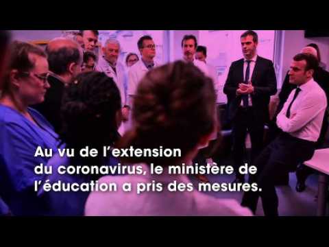 VIDEO : Coronavirus en France  l'ducation nationale suspend tous les voyages scolaires  l'tranger