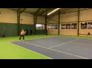 Entraînement de Kim Clijsters dans son Académie à Bree (7)
