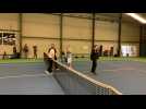 Entraînement de Kim Clijsters dans son Académie à Bree (6)