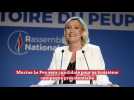 Marine Le Pen se présente aux élections présidentielles de 2020