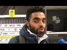 Football. Interview de Tristan Dingomé après le match Amiens - Reims (1-1)