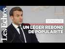 Popularité : un rebond fragile pour Emmanuel Macron