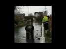 Accident du Vouldy à Troyes : la voiture sortie de l'eau
