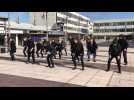 Un flash mob d enseignantes à la fac de Villeneuve-d'Ascq