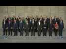 NATO defence ministers pose for family photo