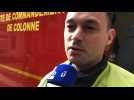 Incendie dans le parking d'un immeuble d'habitations