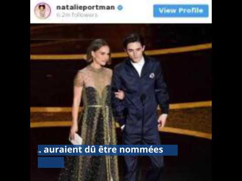 VIDEO : Natalie Portman rpond aux critiques de Rose McGowan sur sa tenue des Oscars