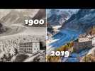 Les images percutantes de la disparition de la Mer de Glace depuis 1850