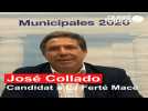 Municipales 2020 à Flers. José Collado