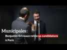 Municipales: Benjamin Griveaux retire sa candidature à Paris