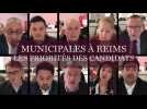 Municipales à Reims : les candidats livrent leur message aux Rémois
