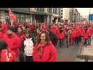 La FGTB manifeste à Bruxelles pour un meilleur financement de la sécurité sociale