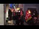 Carcassonne : marche aux flambeaux contre la réforme des retraites