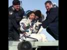 L'astronaute Christina Koch revient sur Terre après onze mois à bord de l'ISS, un record