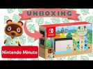 UNBOXING! Nintendo Switch Animal Crossing: New Horizons Edition