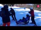 L'association ASEI forme son personnel à la pratique du handi-ski