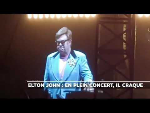 VIDEO : Malade, Elton John interrompt un concert à Auckland