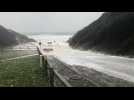 La tempête Dennis au Petit-Minou, ça décoiffe !