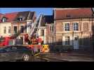 Un cabinet d'avocats incendié rue de Famars, à Valenciennes