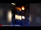 Incendie au sixième étage d'un immeuble du quartier Argentine à Beauvais