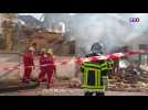 Une maison soufflée par une explosion au gaz à Limoges