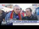 Versailles : Macron attendu de pied ferme par des manifestants