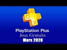 Playstation Plus : Les Jeux Gratuits de Mars 2020