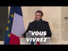 Aux Invalides, Macron rend hommage à Jean Daniel par un 