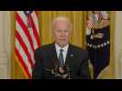 Etats-Unis: Biden vante le rythme de vaccination dans le pays