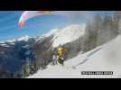 Speed riding: Valentin Delluc, le skieur des airs